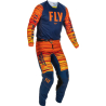 PANTALON FLY KINETIC WAVE NAVY/ORANGE Pantalon moto cross
