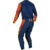 PANTALON FLY KINETIC WAVE NAVY/ORANGE Pantalon moto cross