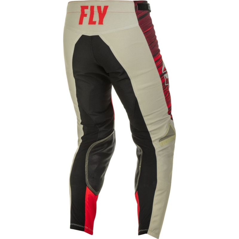 PANTALON FLY KINETIC WAVE GRIS/ROUGE Pantalon moto cross
