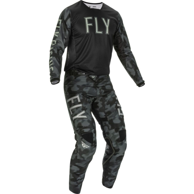 PANTALON FLY KINETIC S.E. TACTIC GRIS/NOIR CAMO Pantalon moto cross