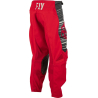 PANTALON FLY KINETIC WAVE ROUGE/GRIS Pantalon moto cross enfant