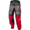PANTALON FLY KINETIC WAVE ROUGE/GRIS Pantalon moto cross enfant