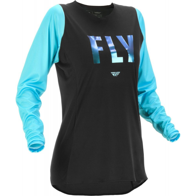 MAILLOT FLY LITE FEMME NOIR/AQUA Maillot cross femme