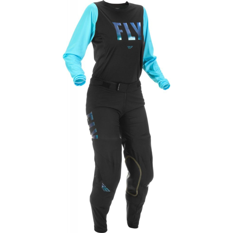 PANTALON FLY LITE FEMME NOIR/AQUA Pantalon cross femme