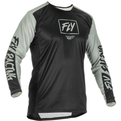 MAILLOT FLY LITE NOIR/GRIS Maillot moto cross