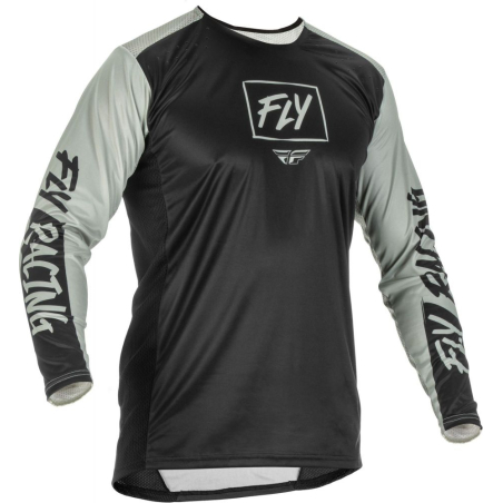 MAILLOT FLY LITE NOIR/GRIS Maillot moto cross