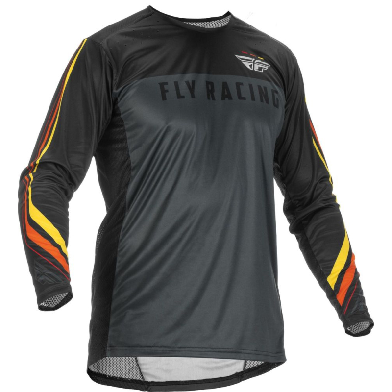 MAILLOT FLY LITE S.E. SPEEDER METAL/ROUGE/JAUNE Maillot moto cross