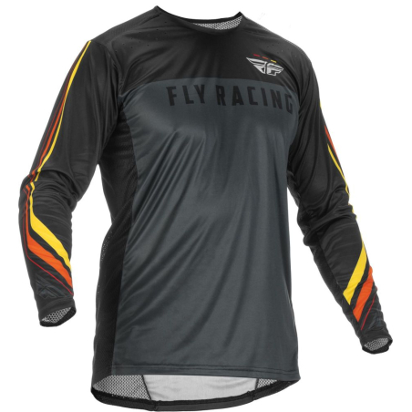 MAILLOT FLY LITE S.E. SPEEDER METAL/ROUGE/JAUNE Maillot moto cross