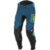 PANTALON FLY LITE GRIS/TEAL/JAUNE FLUO Pantalon moto cross