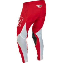 PANTALON FLY LITE ROUGE/BLANC Pantalon moto cross