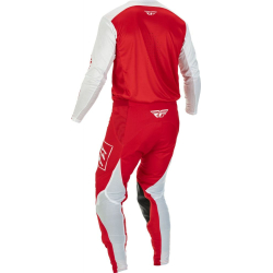 PANTALON FLY LITE ROUGE/BLANC Pantalon moto cross