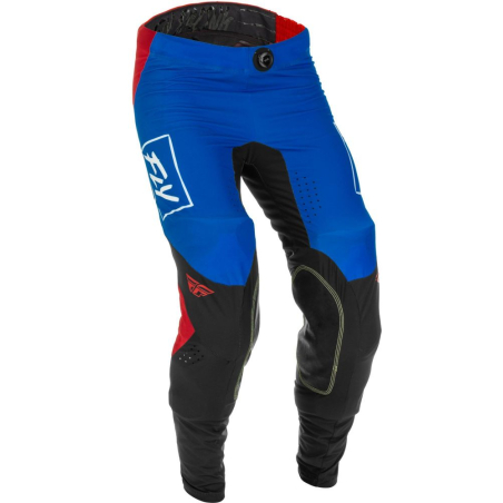 PANTALON FLY LITE ROUGE/BLANC/BLEU Pantalon moto cross