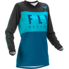 MAILLOT FLY F-16 FEMME AQUA/DARK TEAL/NOIR Maillot cross femme