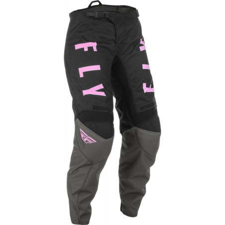 PANTALON FLY F-16 FEMME GRIS/NOIR/ROSE Pantalon cross femme