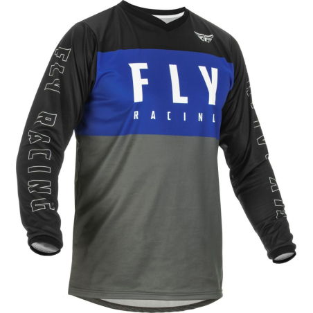 MAILLOT FLY F-16 BLEU/GRIS/NOIR Maillot moto cross