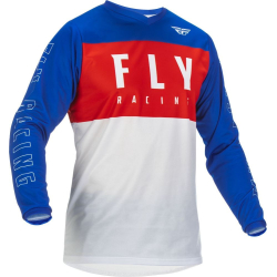 MAILLOT FLY F-16 ROUGE/BLANC/BLEU Maillot moto cross