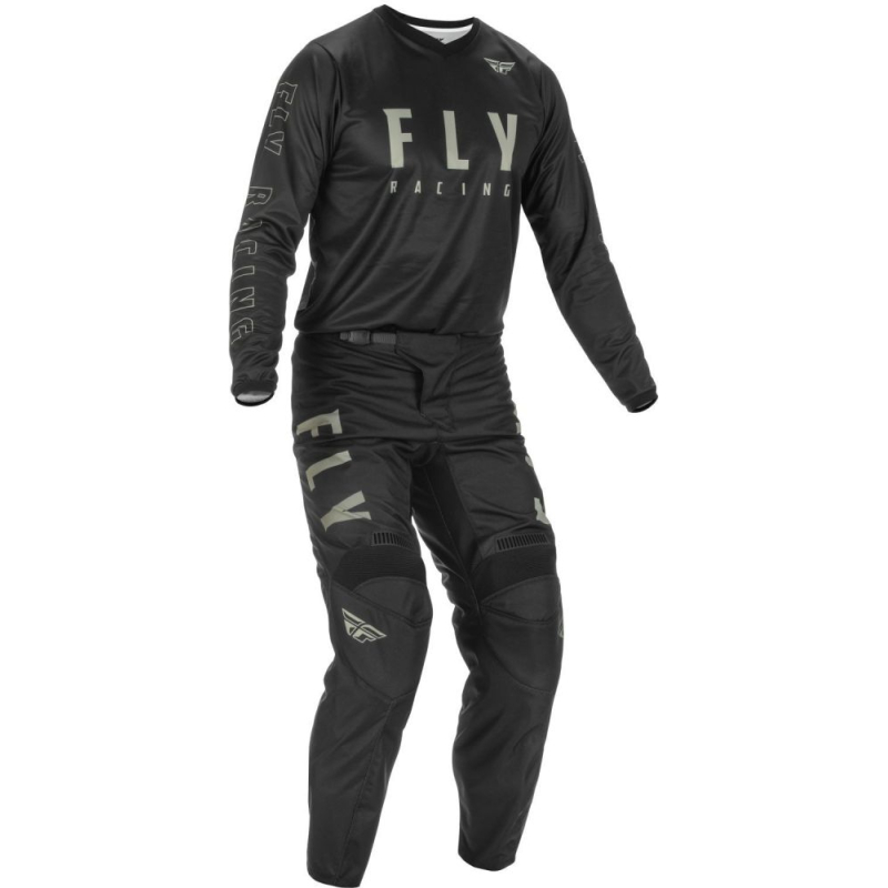 PANTALON FLY F-16 NOIR/GRIS Pantalon moto cross