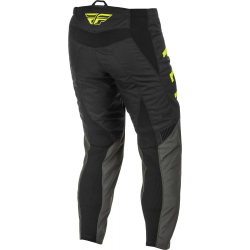 PANTALON FLY F-16 GRIS/NOIR/JAUNE FLUO Pantalon moto cross enfant