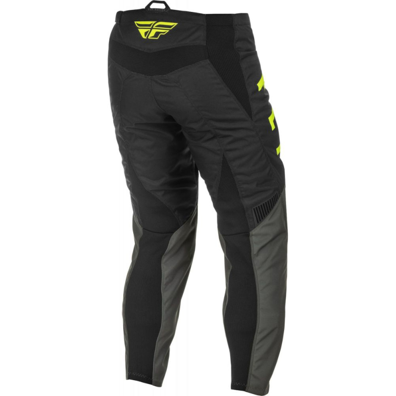 PANTALON FLY F-16 GRIS/NOIR/JAUNE FLUO Pantalon moto cross