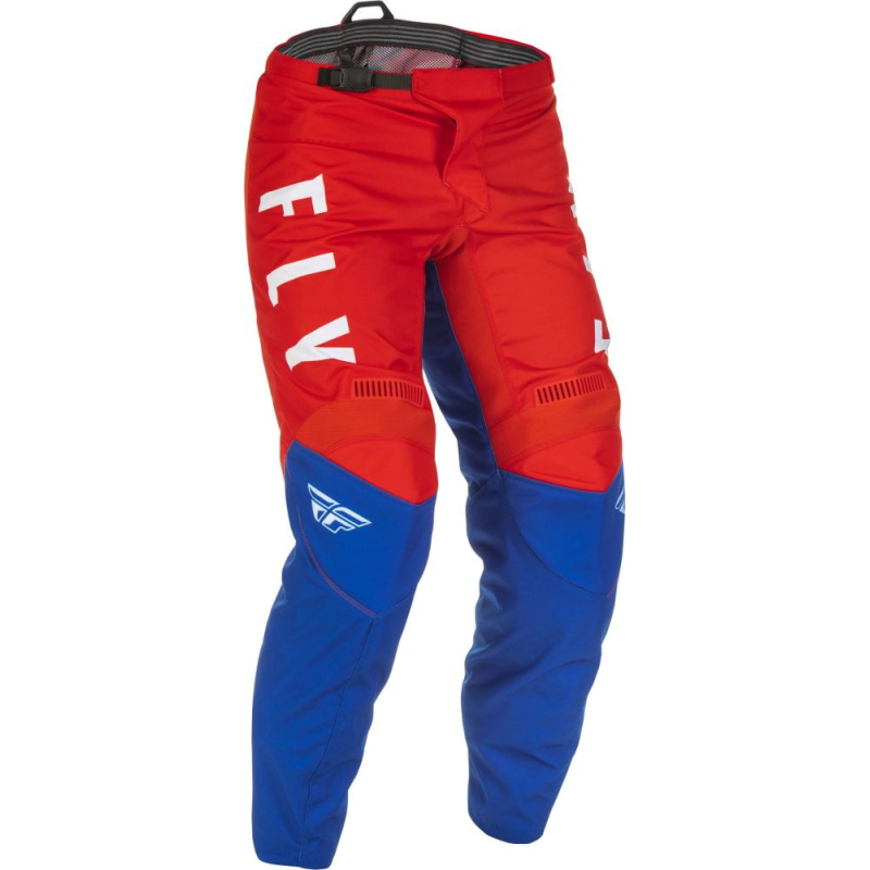 PANTALON FLY F-16 ROUGE/BLANC/BLEU Pantalon moto cross enfant