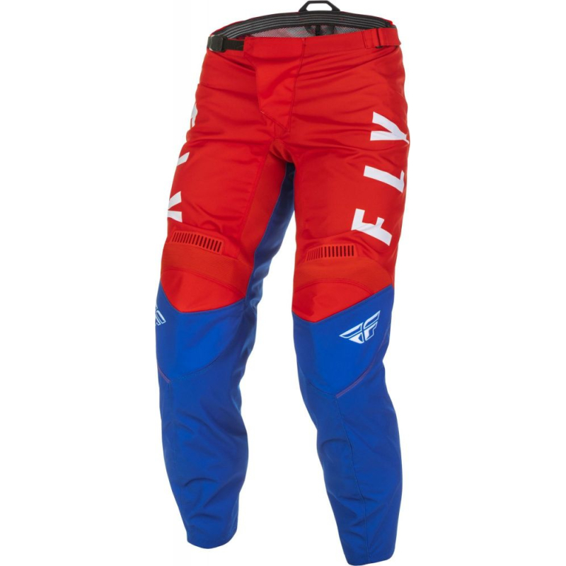 PANTALON FLY F-16 ROUGE/BLANC/BLEU Pantalon moto cross enfant