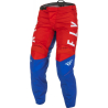 PANTALON FLY F-16 ROUGE/BLANC/BLEU Pantalon moto cross enfant