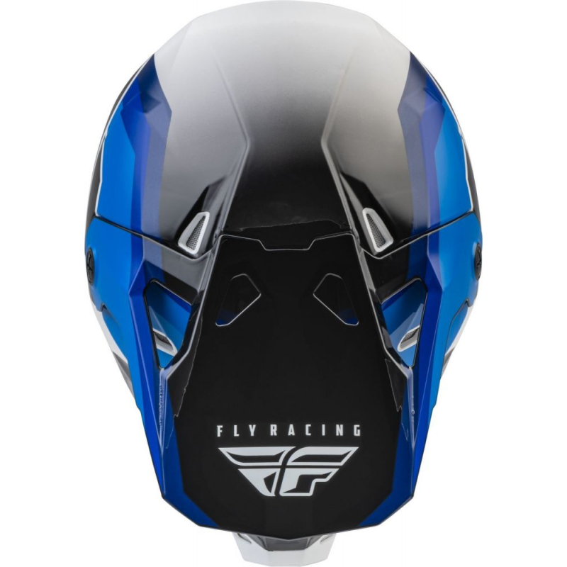 CASQUE FLY FORMULA CP RUSH NOIR/BLEU/BLANC Casque moto cross