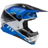 CASQUE FLY FORMULA CP RUSH NOIR/BLEU/BLANC Casque moto cross