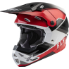 CASQUE FLY FORMULA CP RUSH NOIR/ROUGE/BLANC Casque moto cross