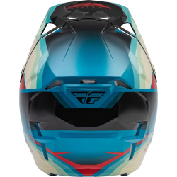 CASQUE FLY FORMULA CP RUSH NOIR/STONE/DARK TEAL Casque moto cross