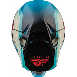CASQUE FLY FORMULA CP RUSH NOIR/STONE/DARK TEAL Casque moto cross
