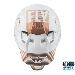 CASQUE FLY FORMULA CC PRIMARY L.E. BLANC/CUIVRE Casque moto cross