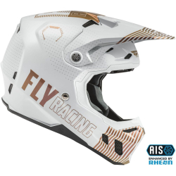 CASQUE FLY FORMULA CC PRIMARY L.E. BLANC/CUIVRE Casque moto cross