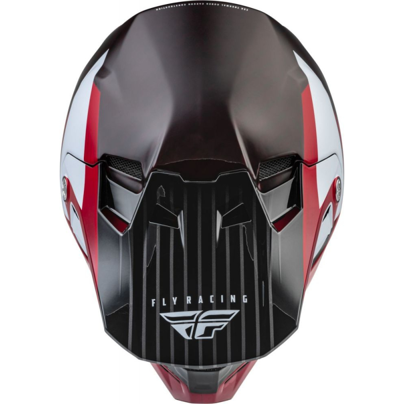 CASQUE FLY FORMULA CARBONE PRIME ROUGE/BLANC/ROUGE CARBON Casque moto cross