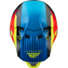 CASQUE FLY FORMULA CARBON PRIME JAUNE FLUO/BLEU/ROUGE CARBON Casque moto cross