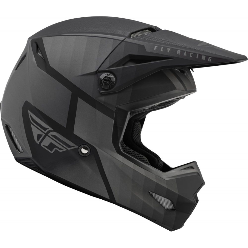 CASQUE FLY KINETIC DRIFT NOIR/CHARCOAL MAT Casque moto cross