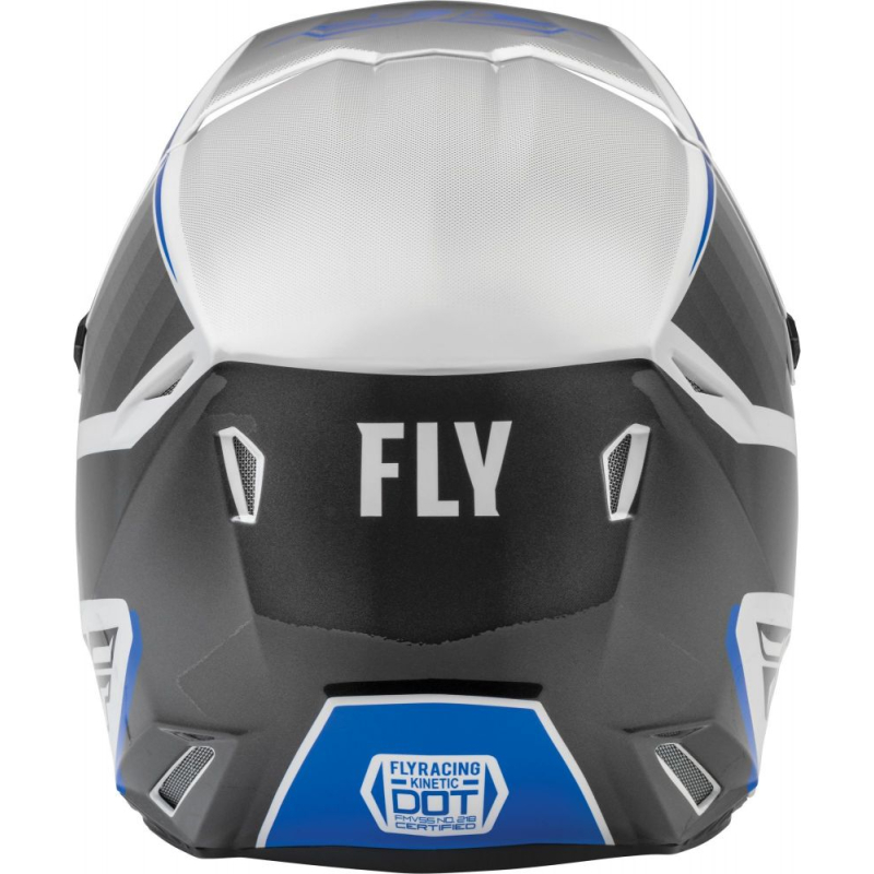 CASQUE FLY KINETIC DRIFT BLEU/CHARCOAL/BLANC Casque moto cross