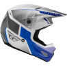 CASQUE FLY KINETIC DRIFT BLEU/CHARCOAL/BLANC Casque moto cross