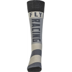 CHAUSSETTES FLY MX THICK GRIS/NOIR Chaussette moto cross