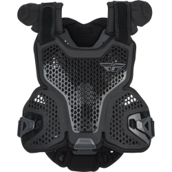 PLASTRON FLY REVEL LITE CE ROOST NOIR  S/M Pare pierre moto cross