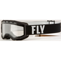 MASQUE FLY FOCUS SNOW NOIR/BLANC ENFANT Lunette moto cross enfant