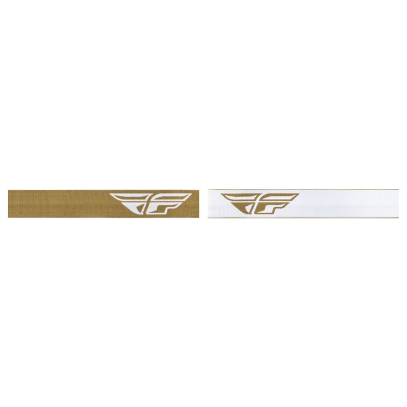MASQUE FLY ZONE GOLD/BLANC Lunette moto cross
