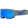 MASQUE FLY ZONE GRIS/BLEU ENFANT Lunette moto cross enfant