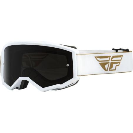 MASQUE FLY ZONE GOLD/BLANC ENFANT Lunette moto cross enfant