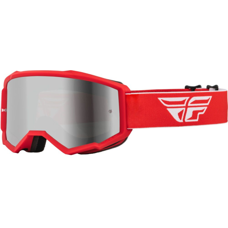 MASQUE FLY ZONE ROUGE/BLANC ENFANT Lunette moto cross enfant