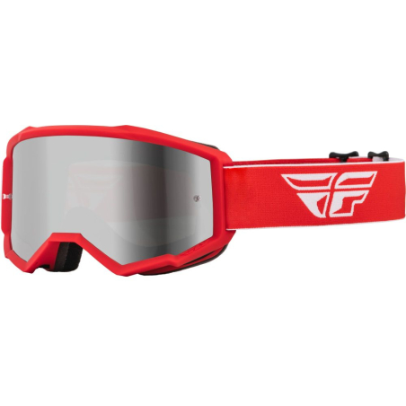 MASQUE FLY ZONE ROUGE/BLANC ENFANT Lunette moto cross enfant