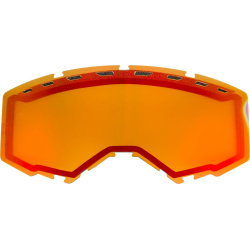 DOUBLE ECRAN FLY ROUGE REFLET/KAKI AVEC AERATION Écran et Accessoire lunette