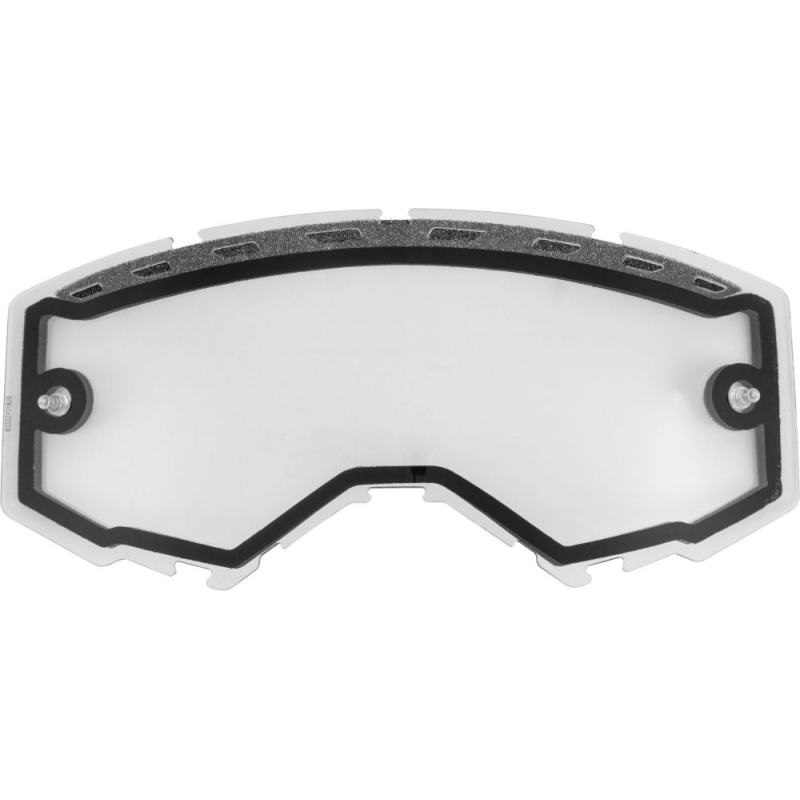 FLY DUAL LENS WITH VENTS CLEAR Écran et Accessoire lunette