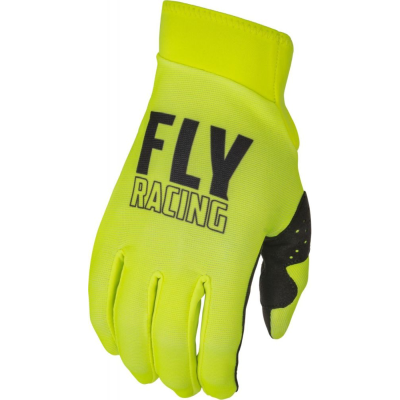 GANTS FLY PRO LITE JAUNE FLUO/NOIR Gant moto cross