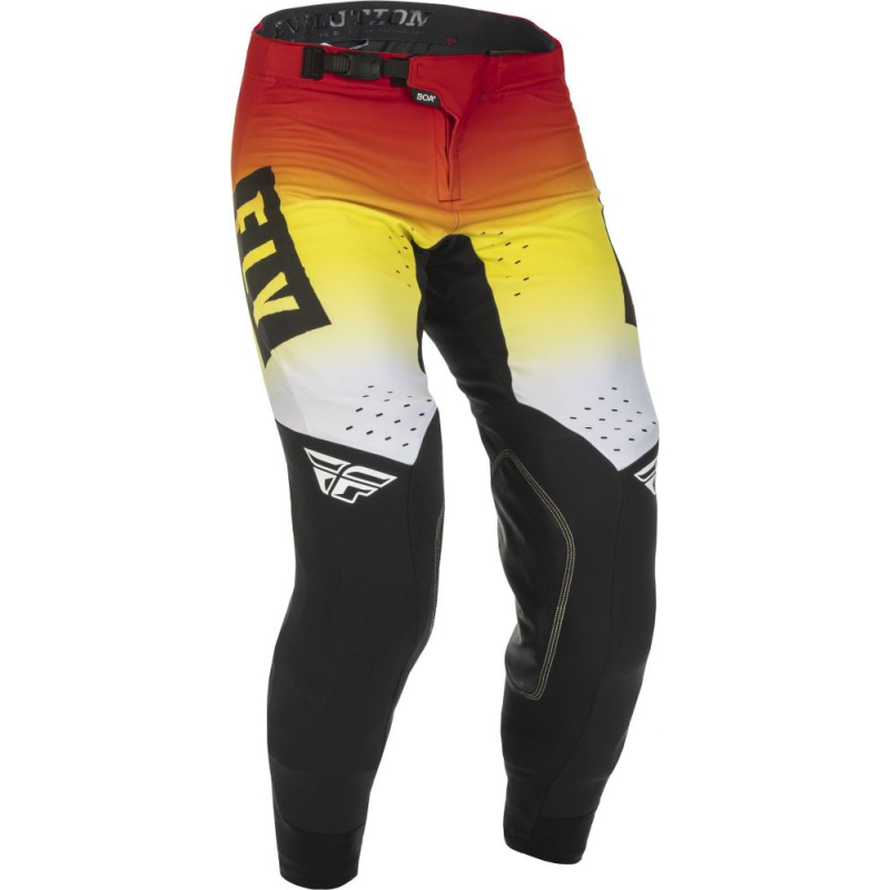 PANTALON FLY EVO L.E. PRIMARY ROUGE/JAUNE/NOIR Pantalon moto cross